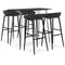 Swen Studio -  5 Piece Bar Set Black